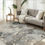 Thumbnail: Area Rugs for Living Room Bedroom, Modern Abstract Machine Washable