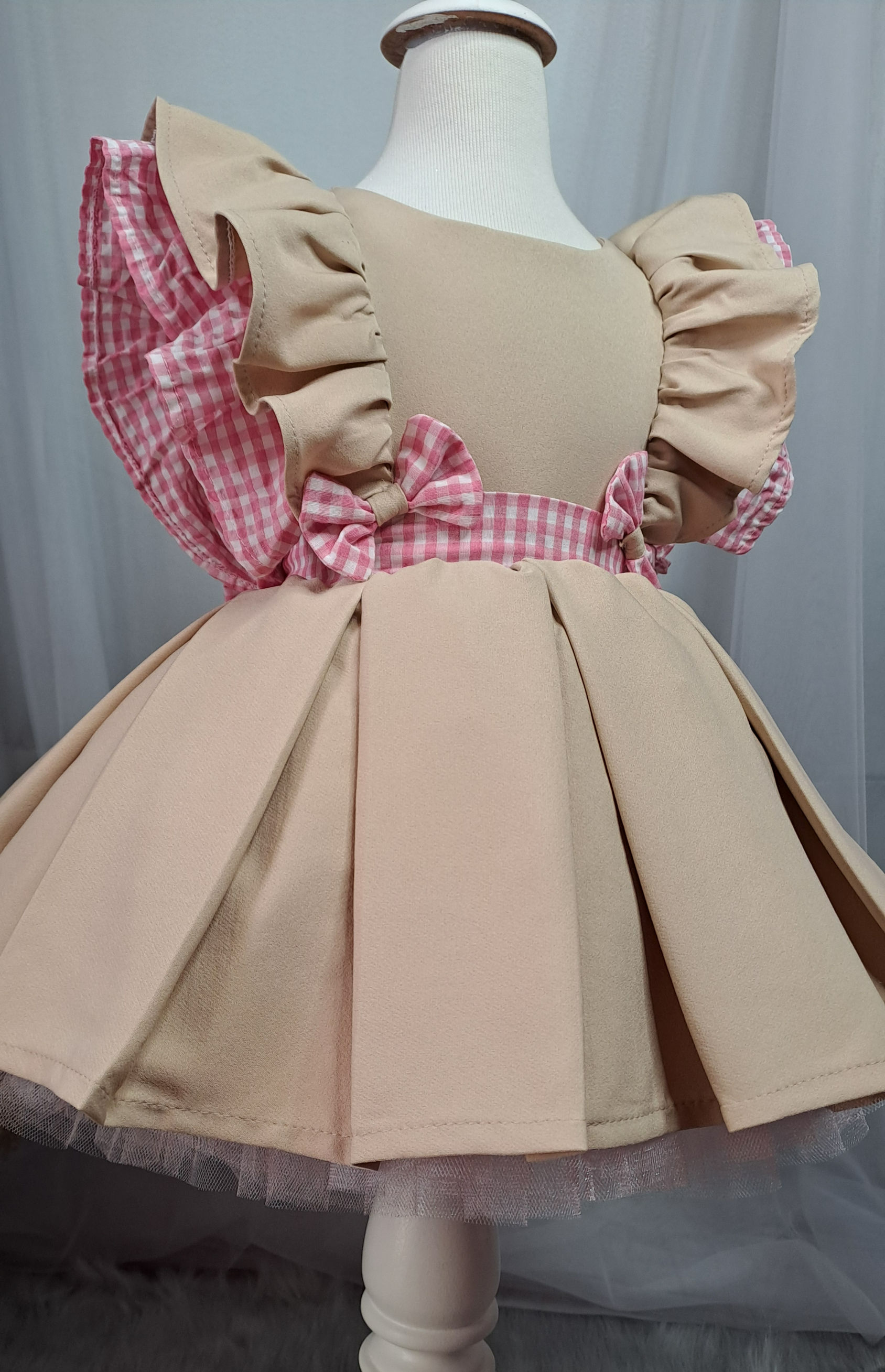 Puffy Spring Girls Dress