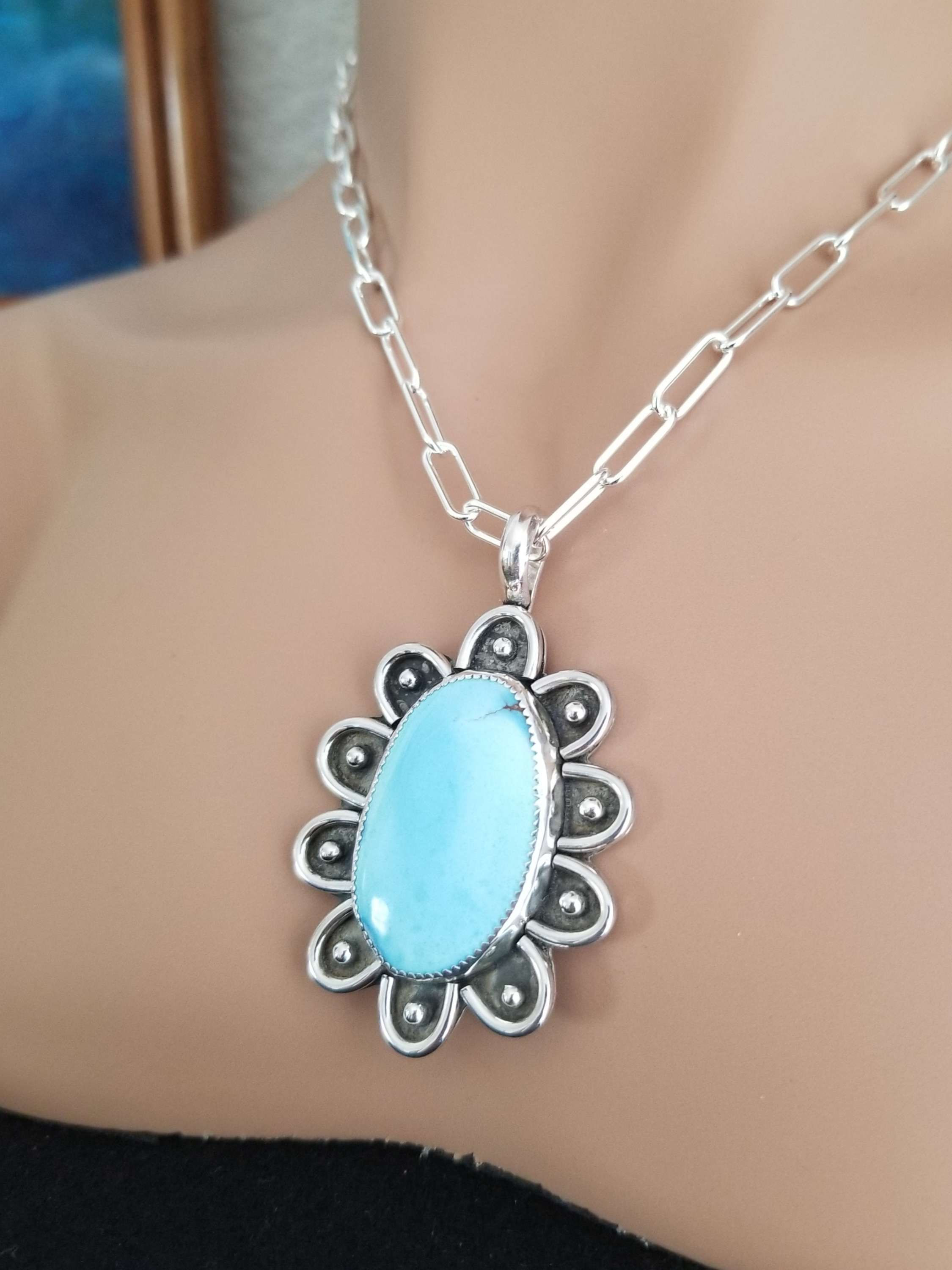 Golden Hills Turquoise Necklace 
