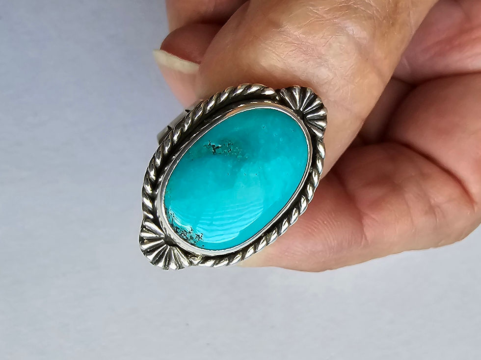 Thumbnail: Sierra Nevada Turquoise Ring