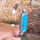 Thumbnail: Kingman Turquoise Bar Cuff Bracelet 