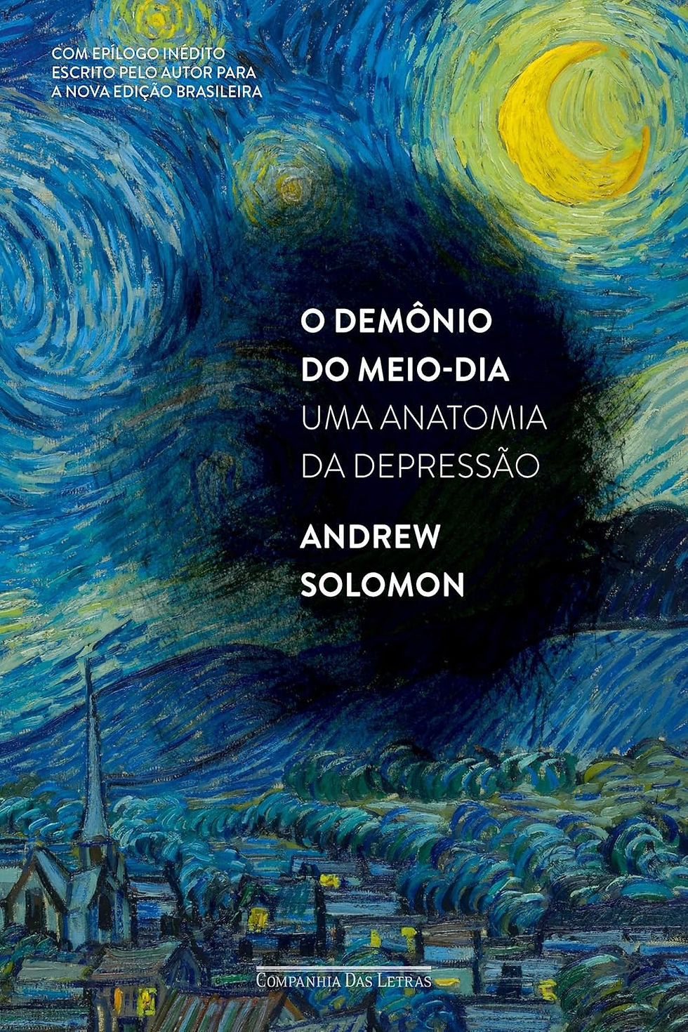 Capa do livro "O Demônio do Meio-Dia: Uma Anatomia da Depressão", de André Soldimon
