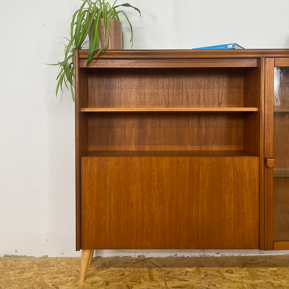 Thumbnail: Mid century teak bookcase by William Lawrence