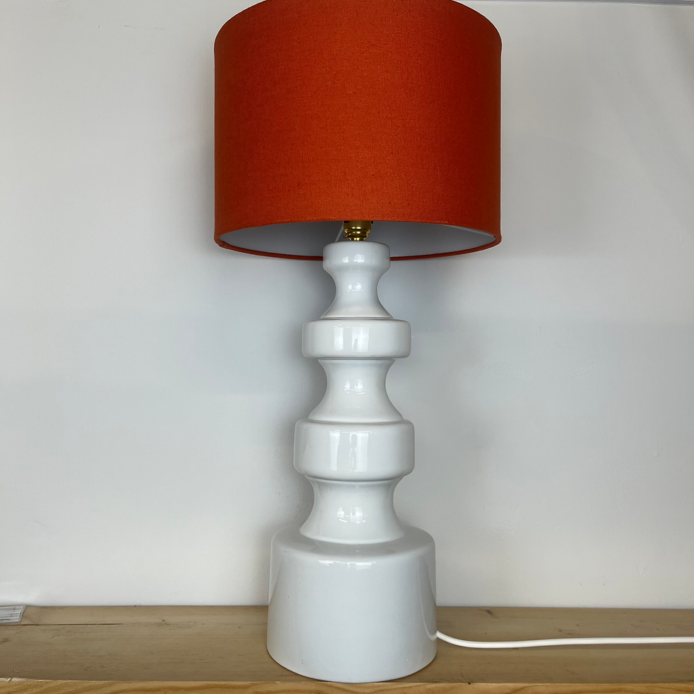 Thumbnail: Mid century Scandinavian ceramic table lamp