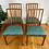 Thumbnail: Set of 4 teak dining chairs by Mcintosh