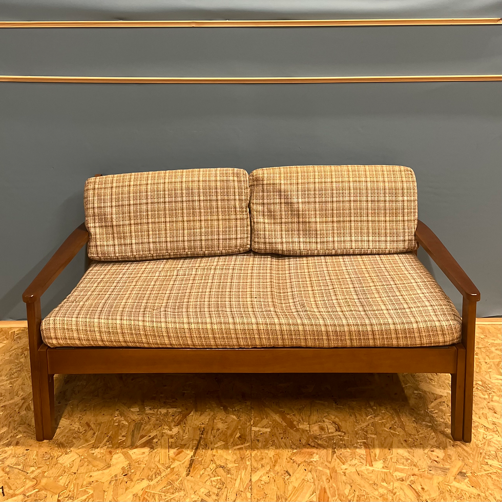Thumbnail: Mid century sofa / daybed