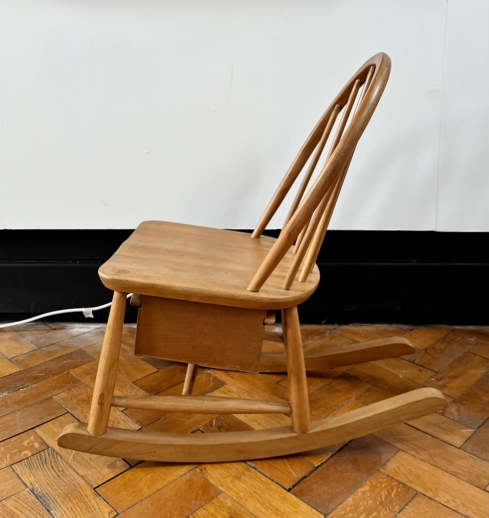 Thumbnail: Mid century Ercol 325 rocking chair