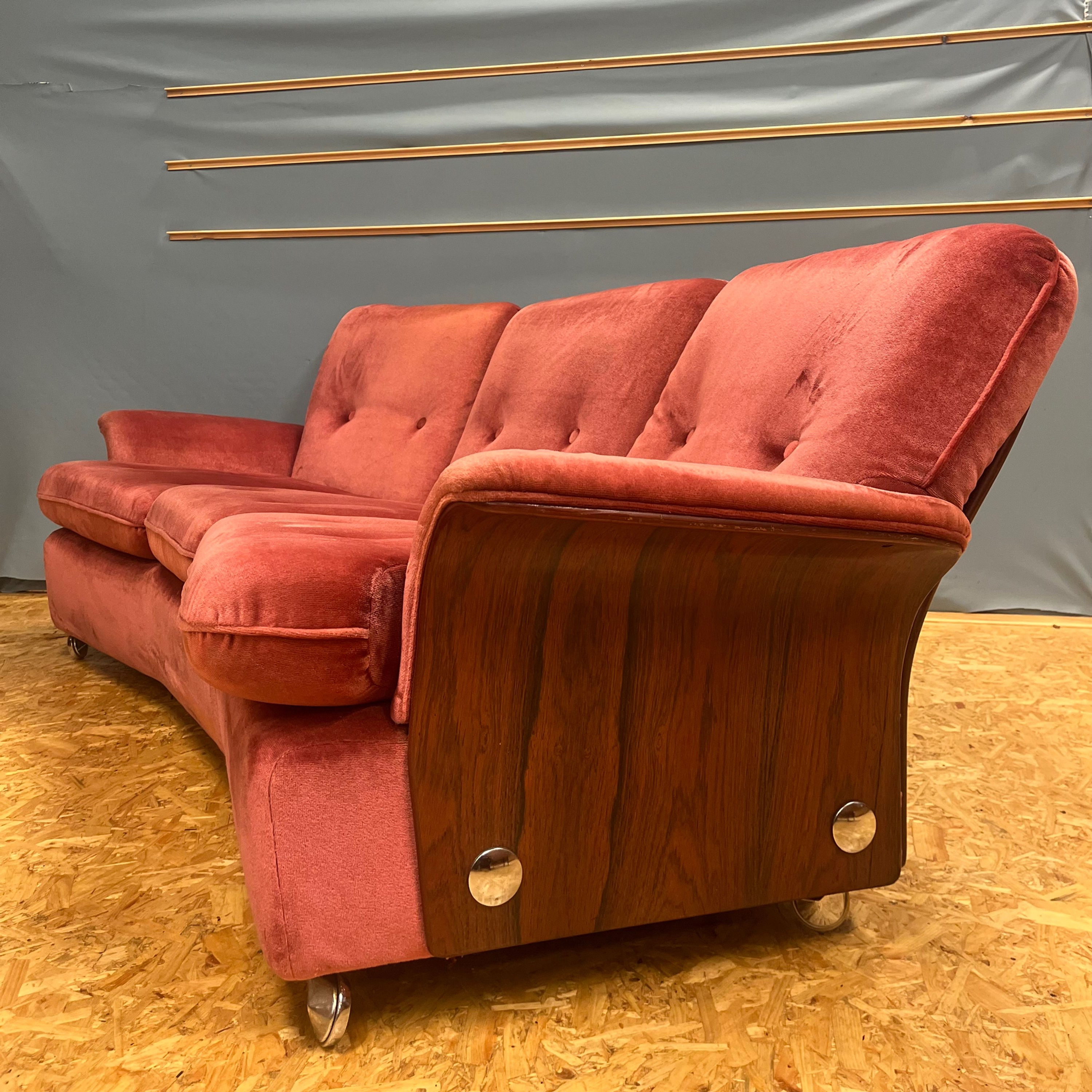 Mid century G Plan Tulip sofa