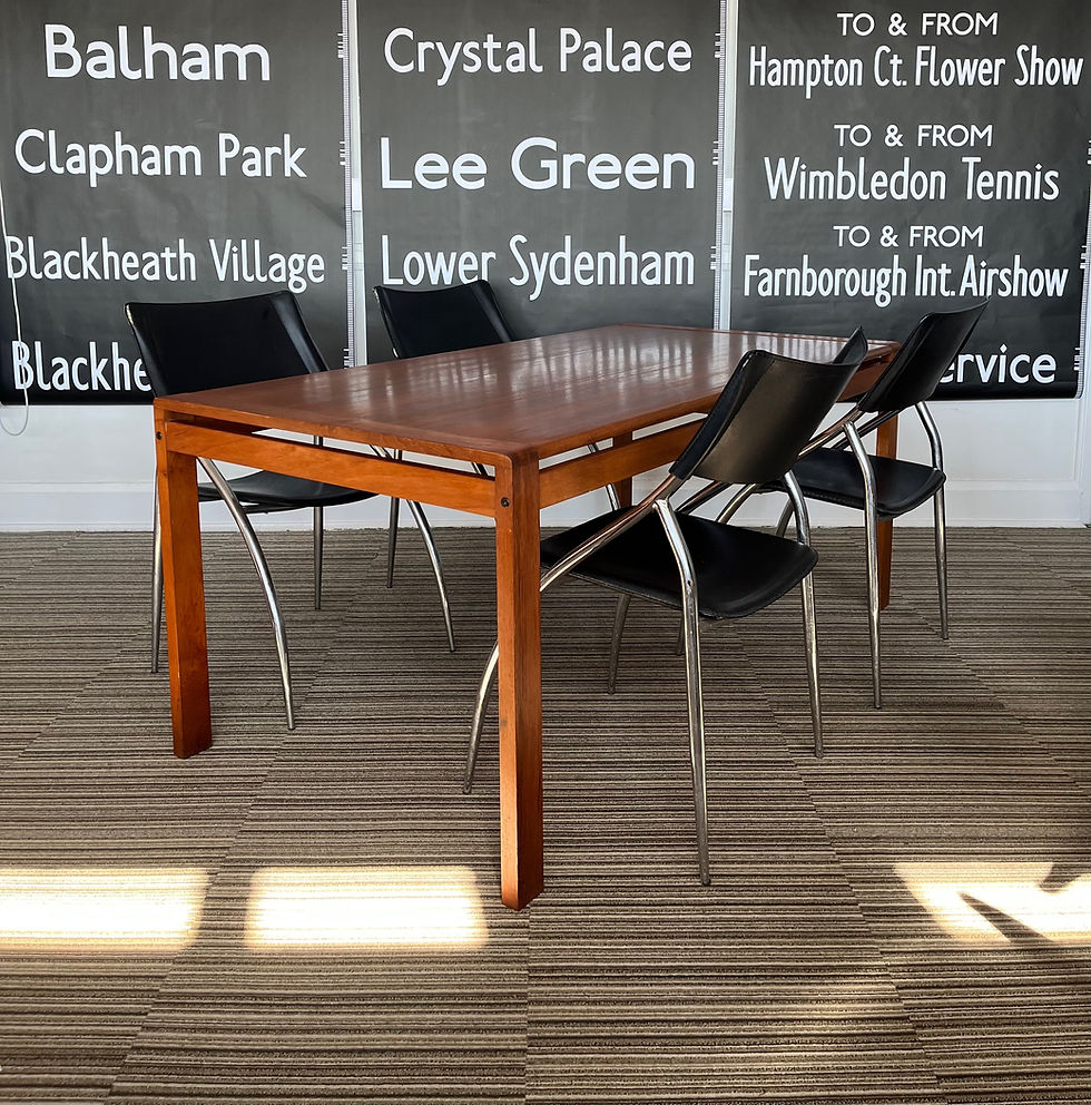Thumbnail: Mid century Mogens Kold teak dining table