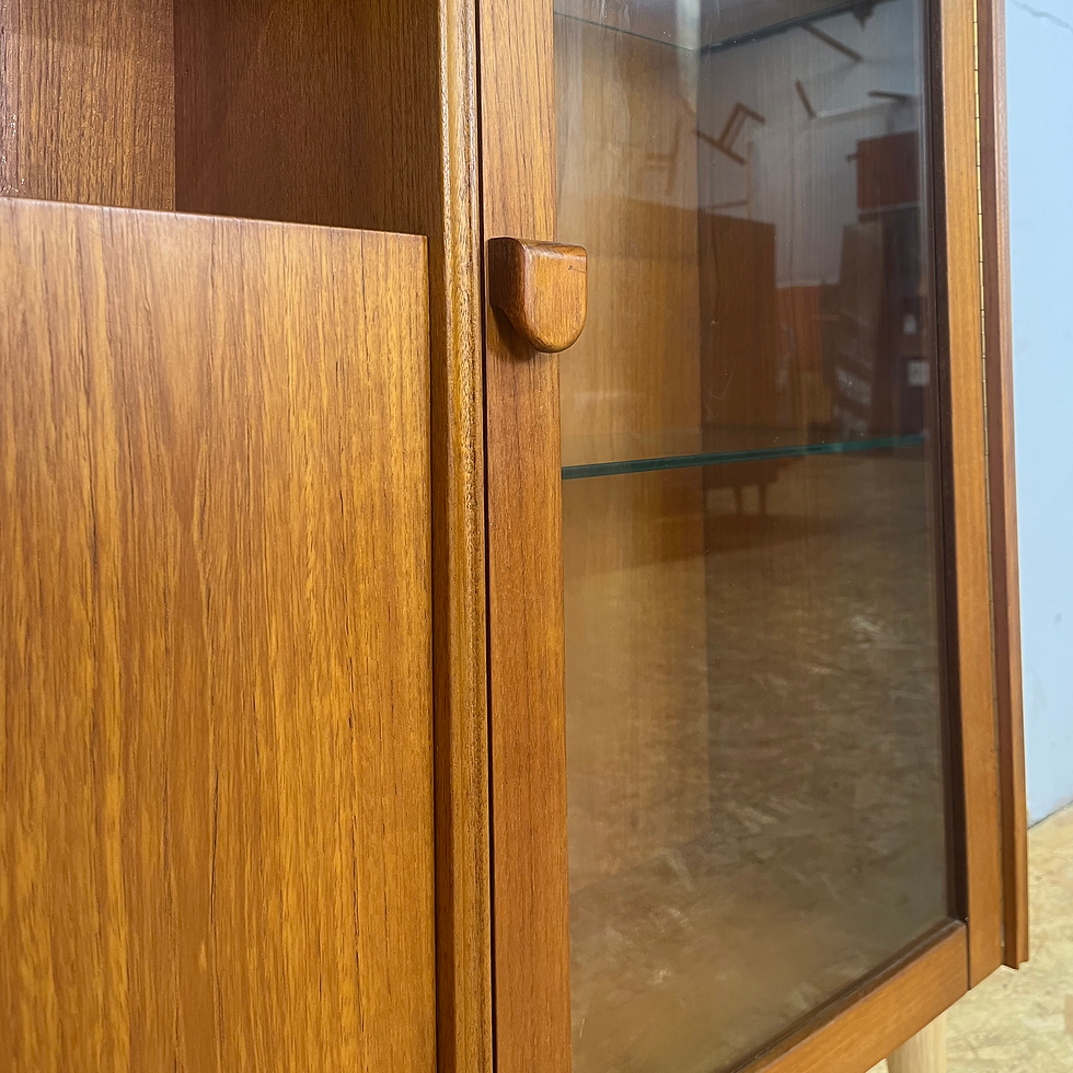 Thumbnail: Mid century teak bookcase by William Lawrence