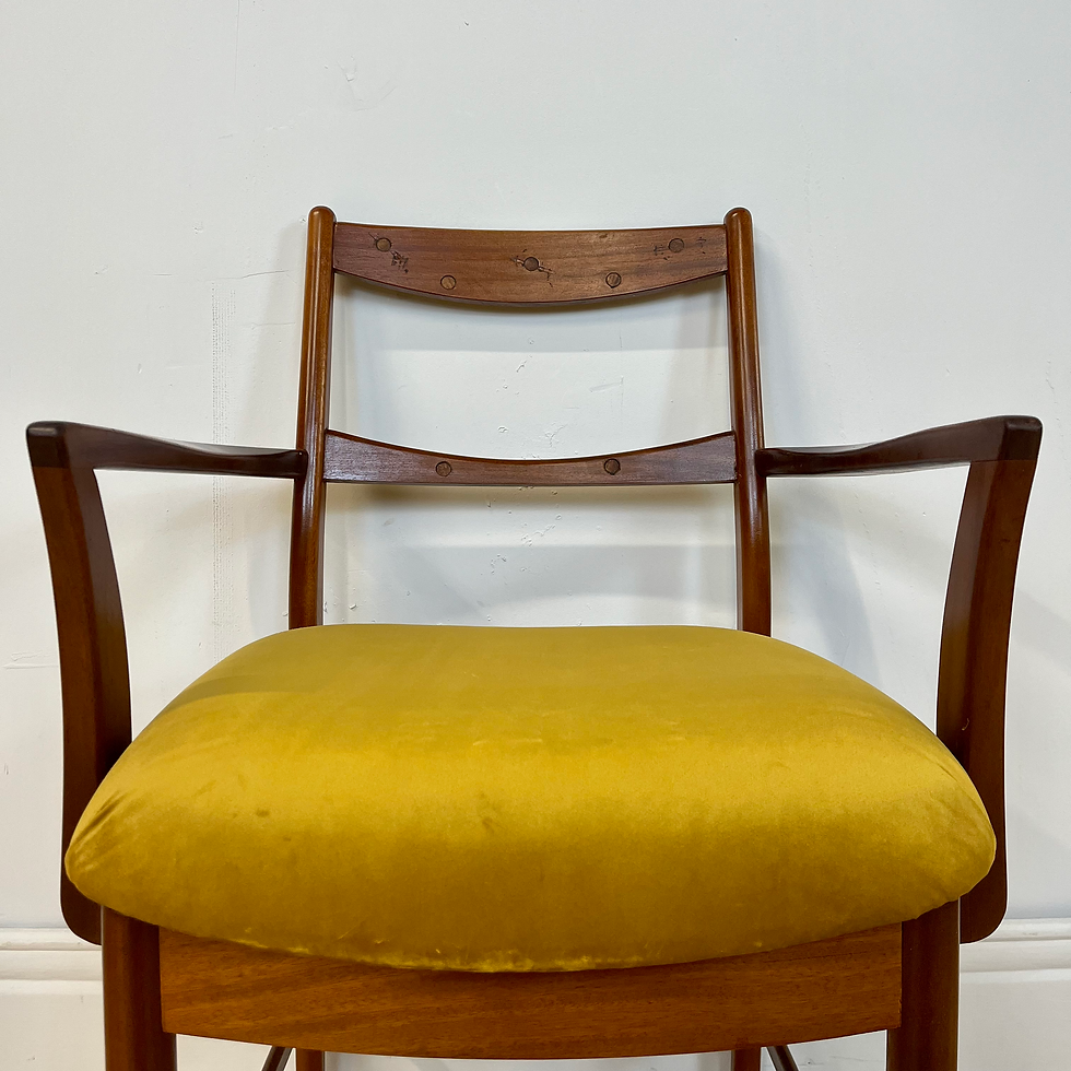 Thumbnail: Mid Century McIntosh teak desk chair