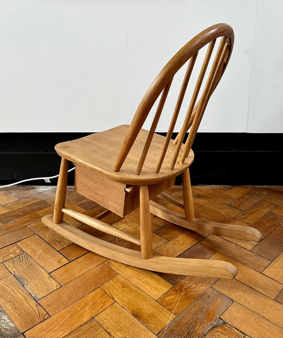 Thumbnail: Mid century Ercol 325 rocking chair