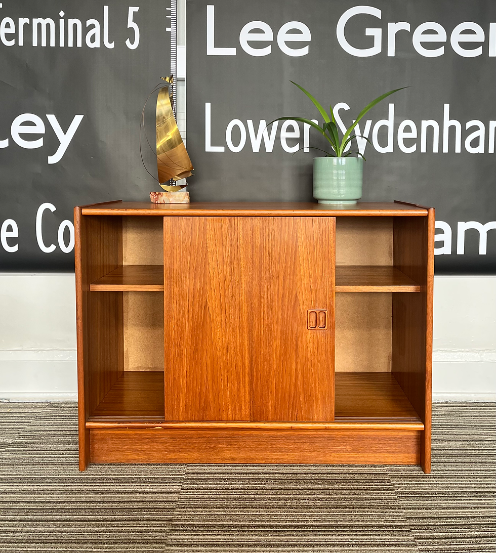 Thumbnail: Mid century Danish teak floor cabinet