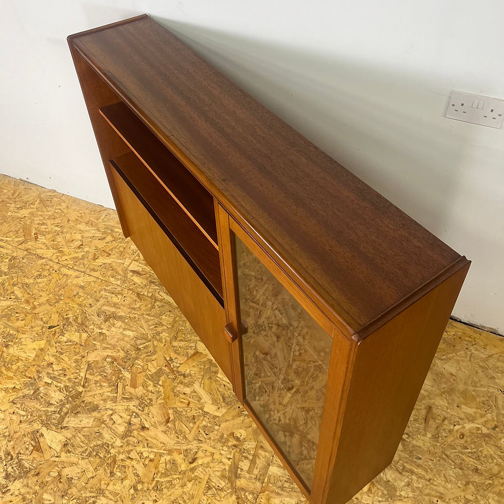Thumbnail: Mid century teak bookcase by William Lawrence
