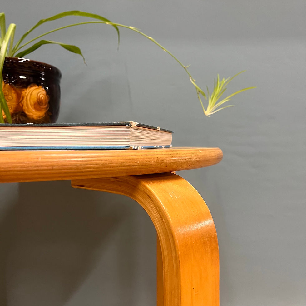Thumbnail: Vintage IKEA Brunabo side table - Aalto style