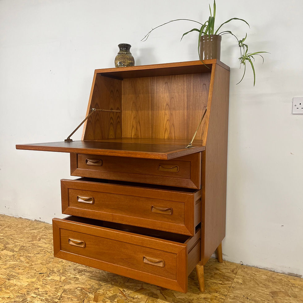 Thumbnail: Mid century teak G Plan bureau cabinet