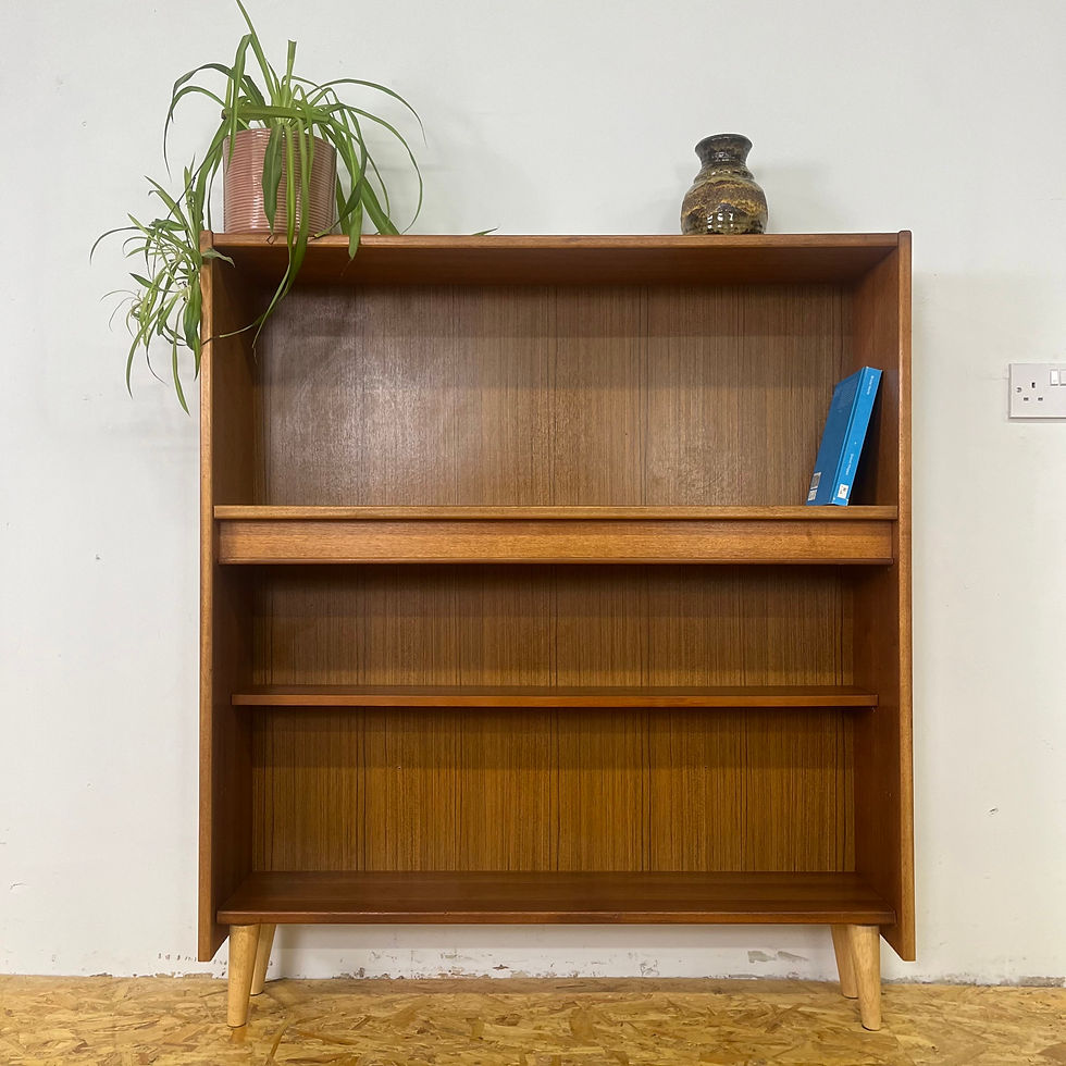 Mid century teak bookcase