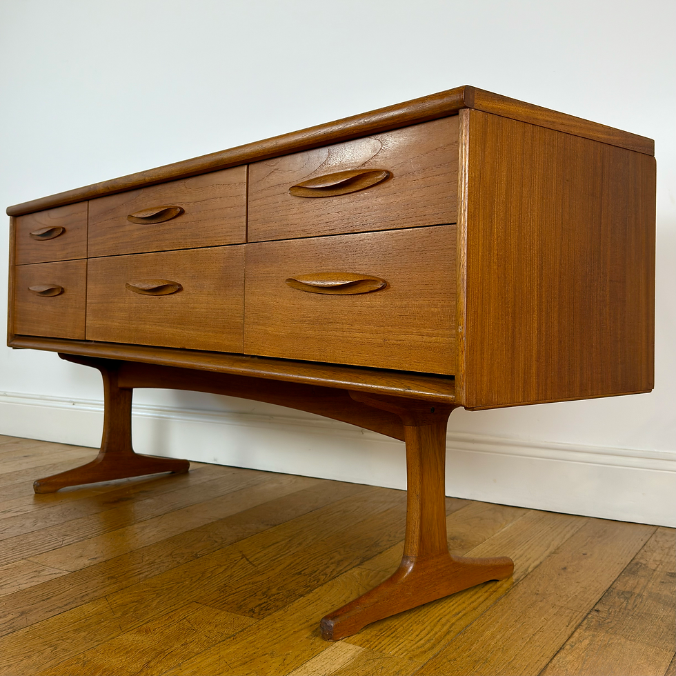 Thumbnail: Mid century teak Austinsuite sideboard by Frank Guille 