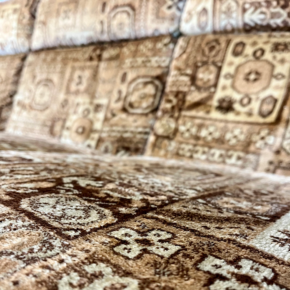 Thumbnail: Mid century Bohemian sofa