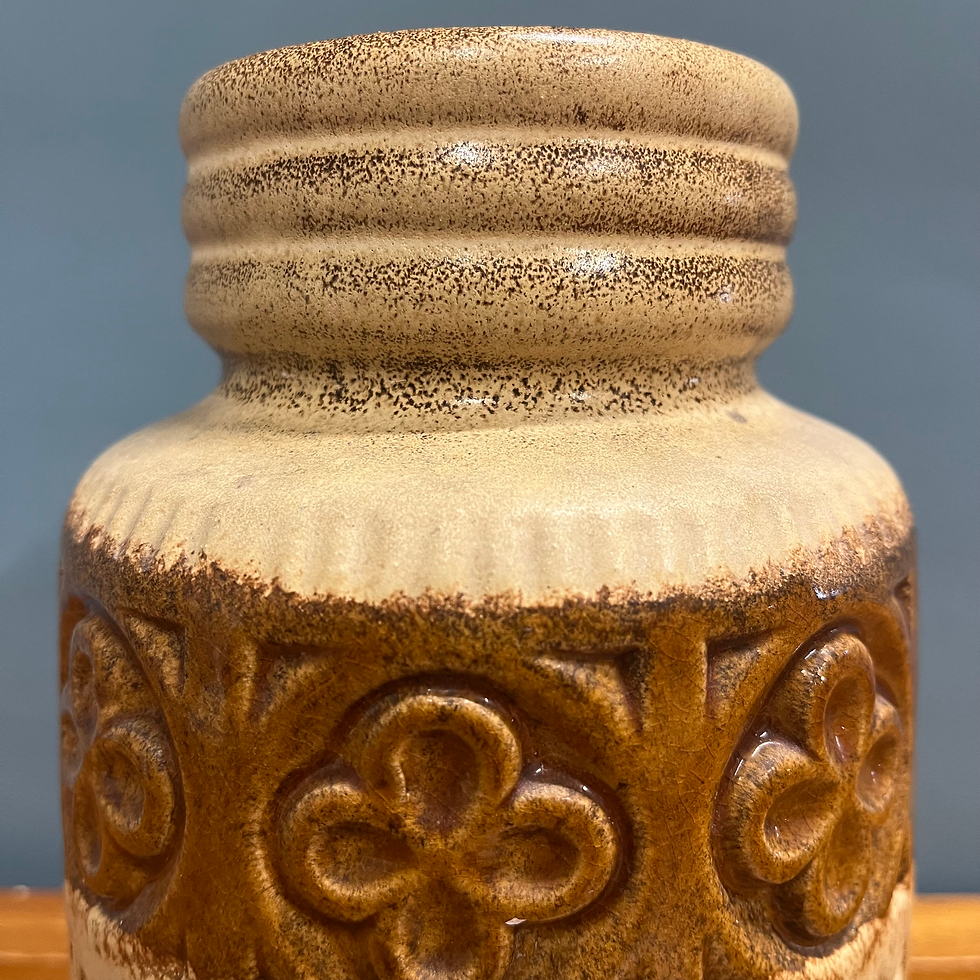 Thumbnail: Mid century West German ceramic vase 289-18