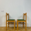 Thumbnail: Pair of mid century Vico Magisretti dining chairs