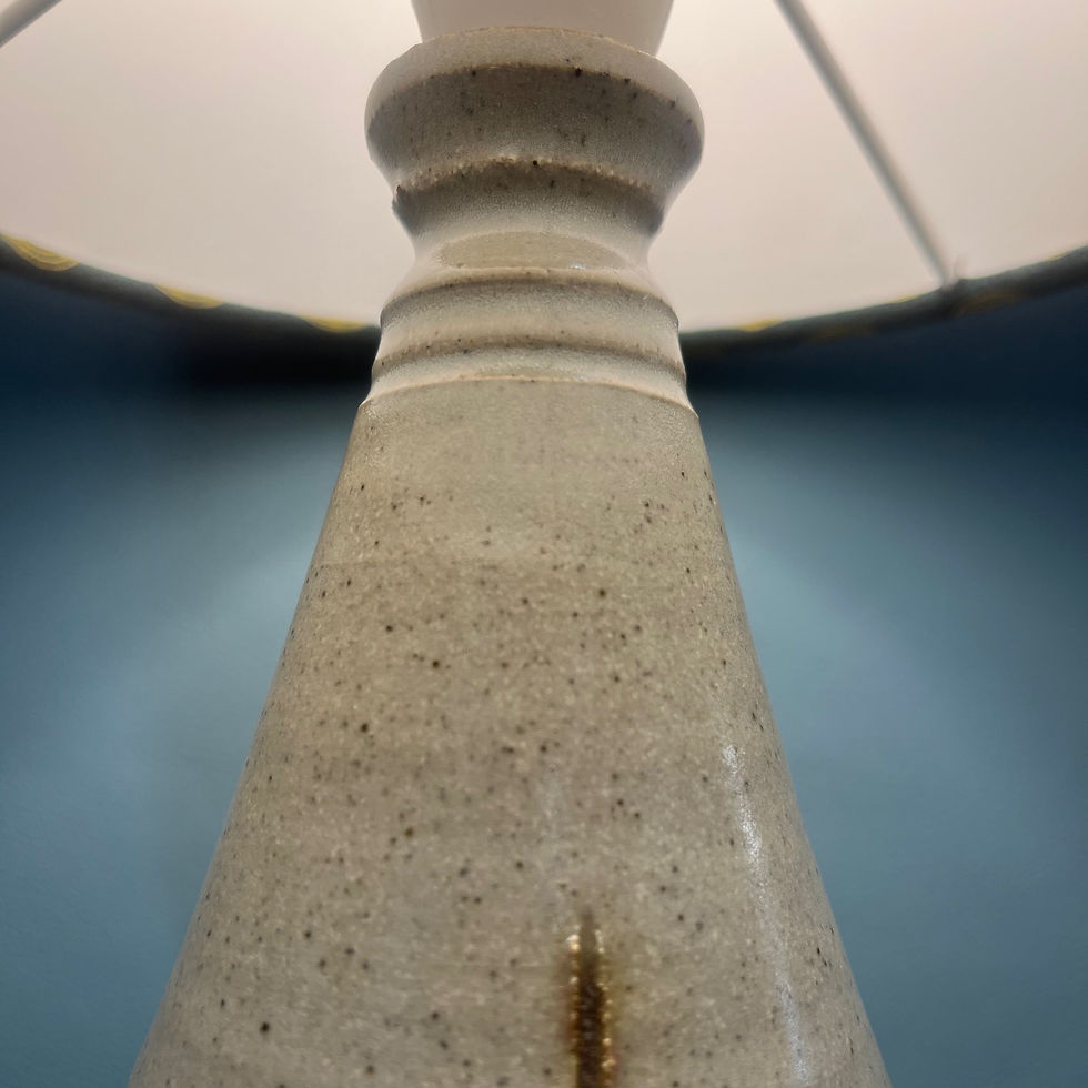 Thumbnail: Mid century ceramic table lamp