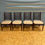 Thumbnail: Set of 4 Mid century Greaves & Thomas dining chairs