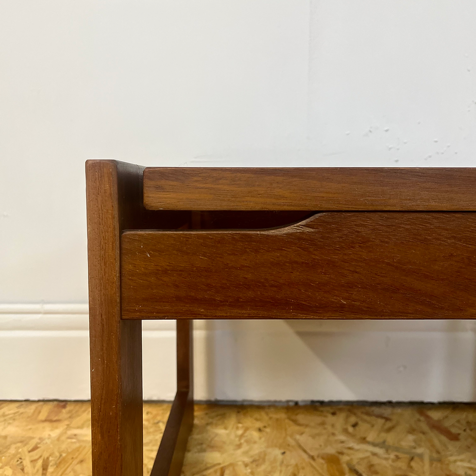 Thumbnail: Mid century Danish teak side table