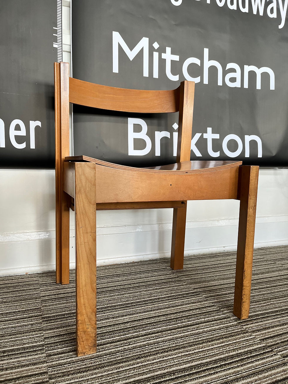 Thumbnail: Pair of Mid century Clive Bacon "Jigsaw" chairs