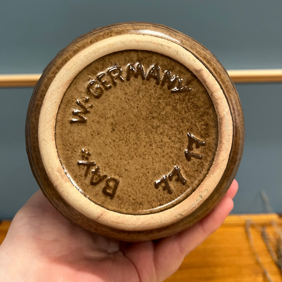 Thumbnail: Mid century West German "Bay" ceramic vase 77-17