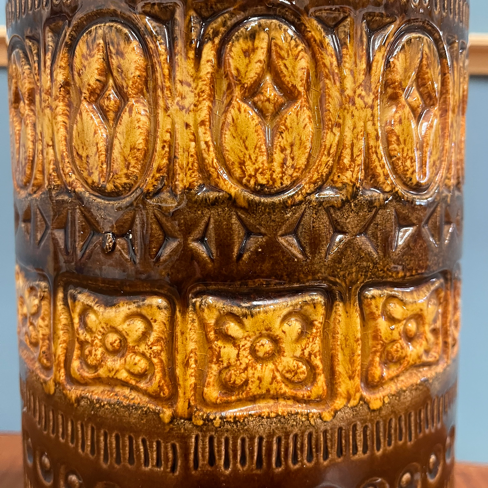 Thumbnail: Mid century West German ceramic vase 288-41