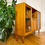 Thumbnail: Mid century teak Nathan glazed cabinet