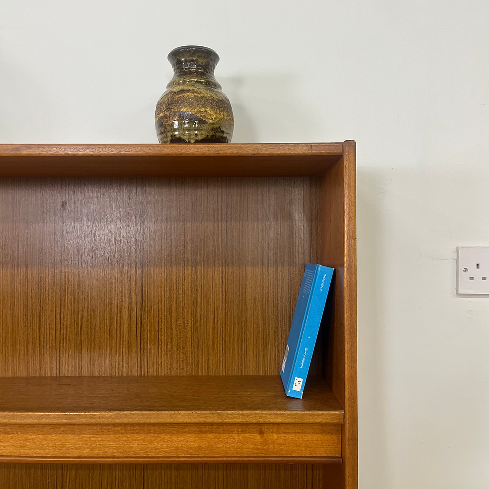 Thumbnail: Mid century teak bookcase