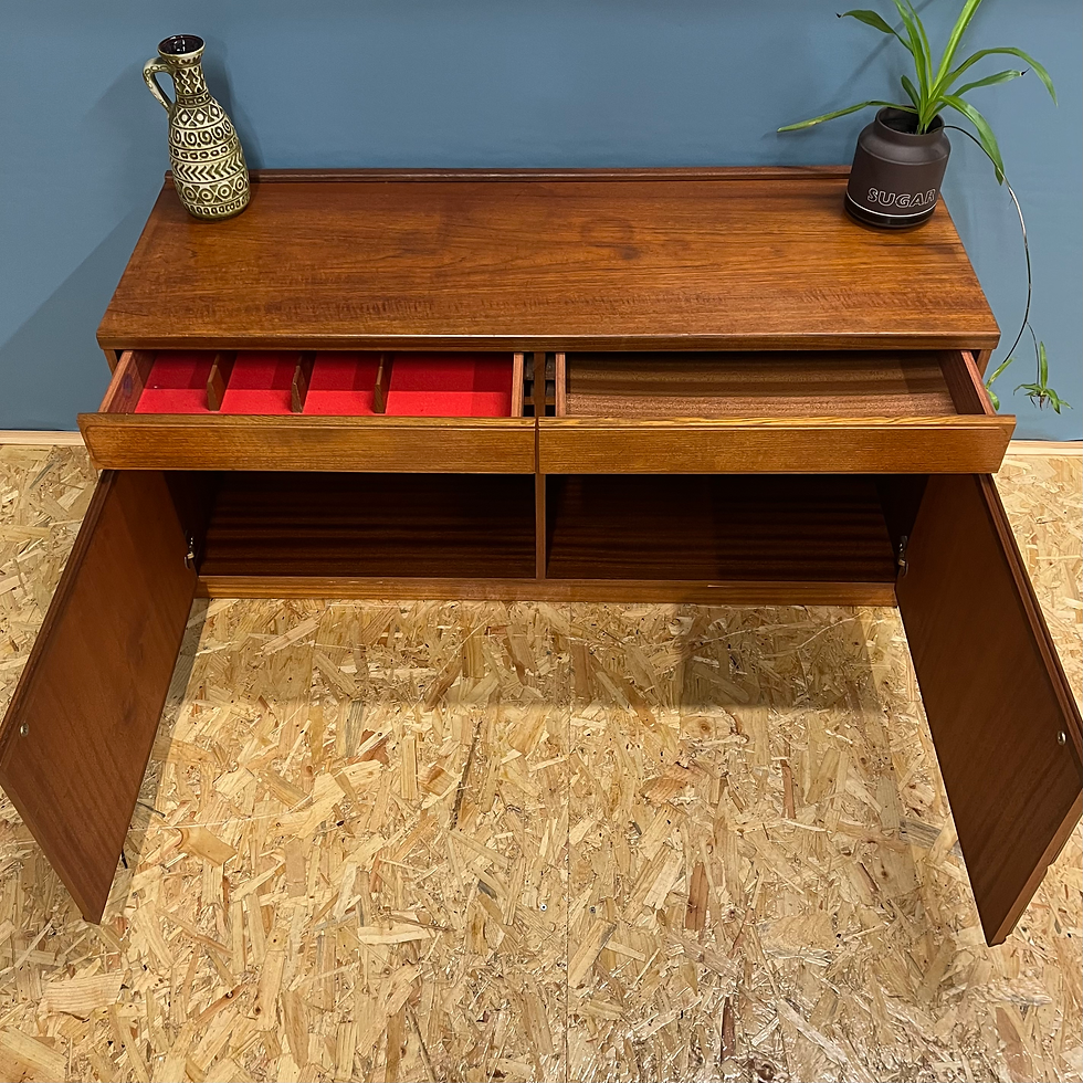Thumbnail: Mid century teak Mcintosh cabinet