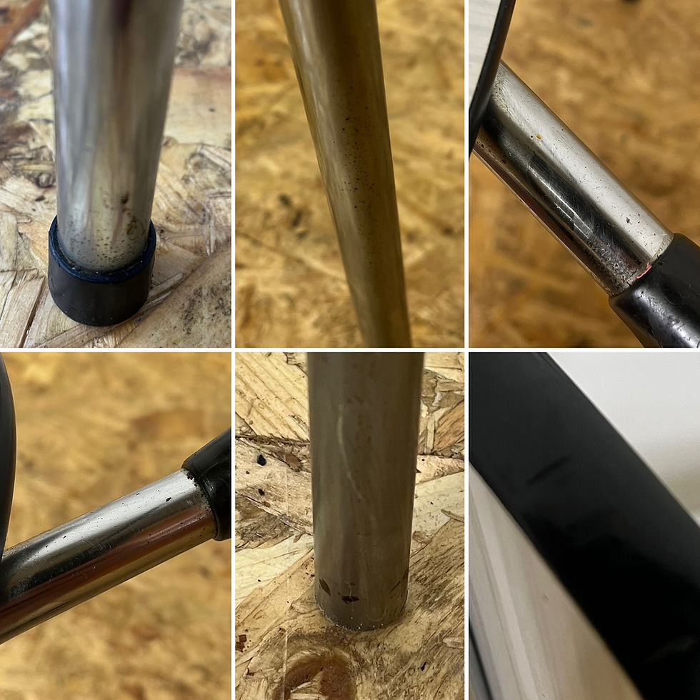 Thumbnail: Pair of retro Tavo dining chairs