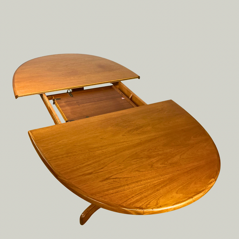Thumbnail: Mid century G Plan teak extending dining table