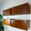 Thumbnail: Set of 4 mid century teak floating wall cabinets by Beaver & Tapley