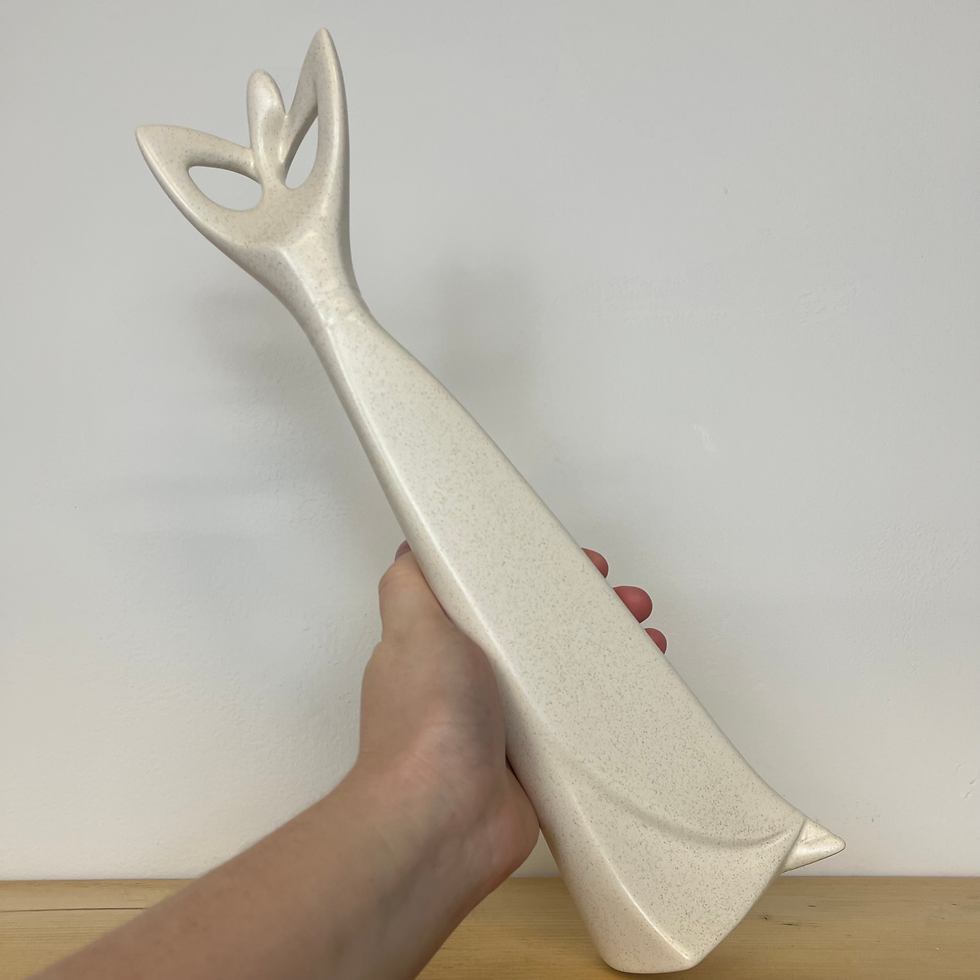 Thumbnail: Mid century Ceramic female sculpture