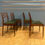 Thumbnail: Set of 4 Mid century G Plan teak dining chairs