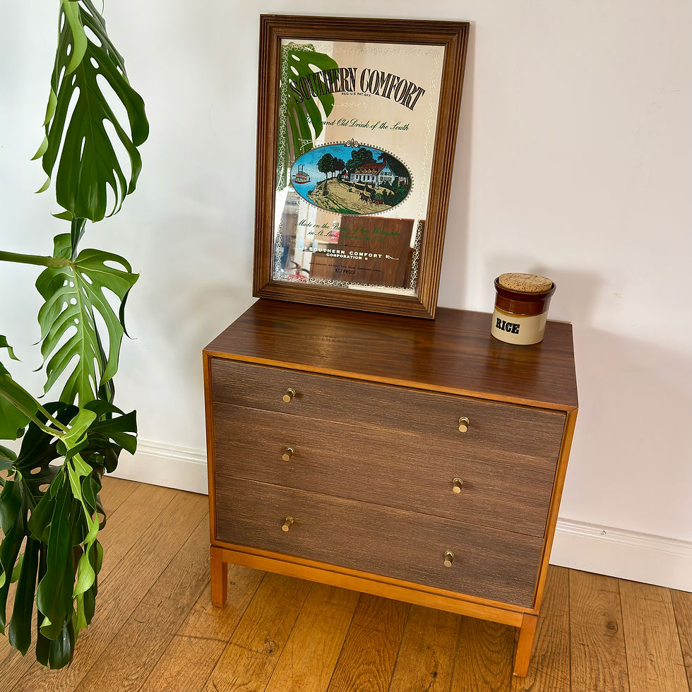 Thumbnail: Mid century Stag "Duet" drawers by John & Sylvia Reid