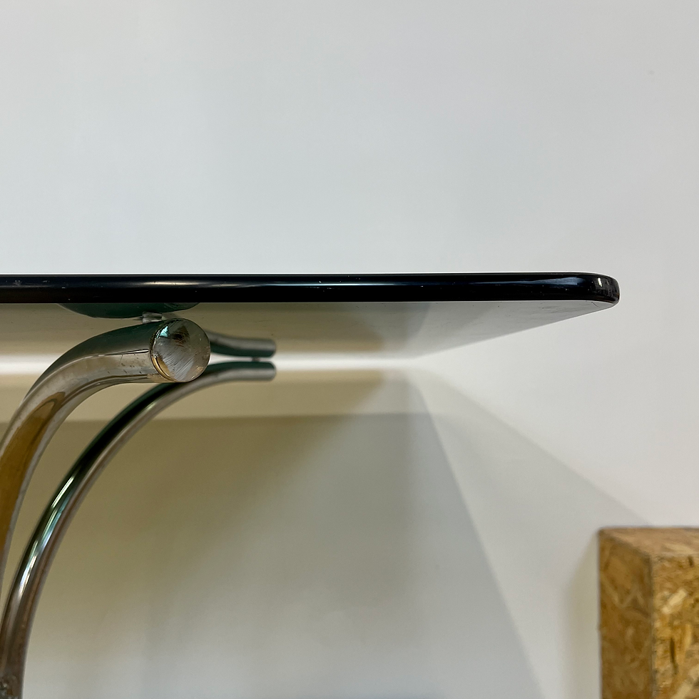 Thumbnail: Mid century Habitat chrome dining table