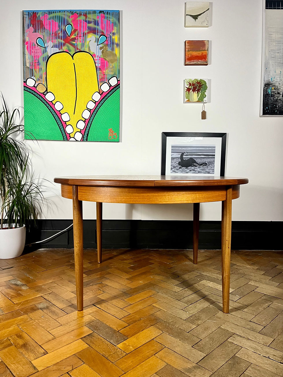 Thumbnail: Mid century G Plan Fresco extending dining table