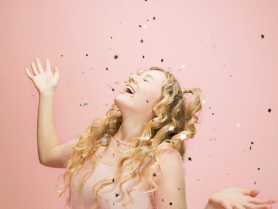 Retrato de Celebração Alegre