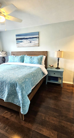 Main King Bedroom Clearwater Furnished Rental