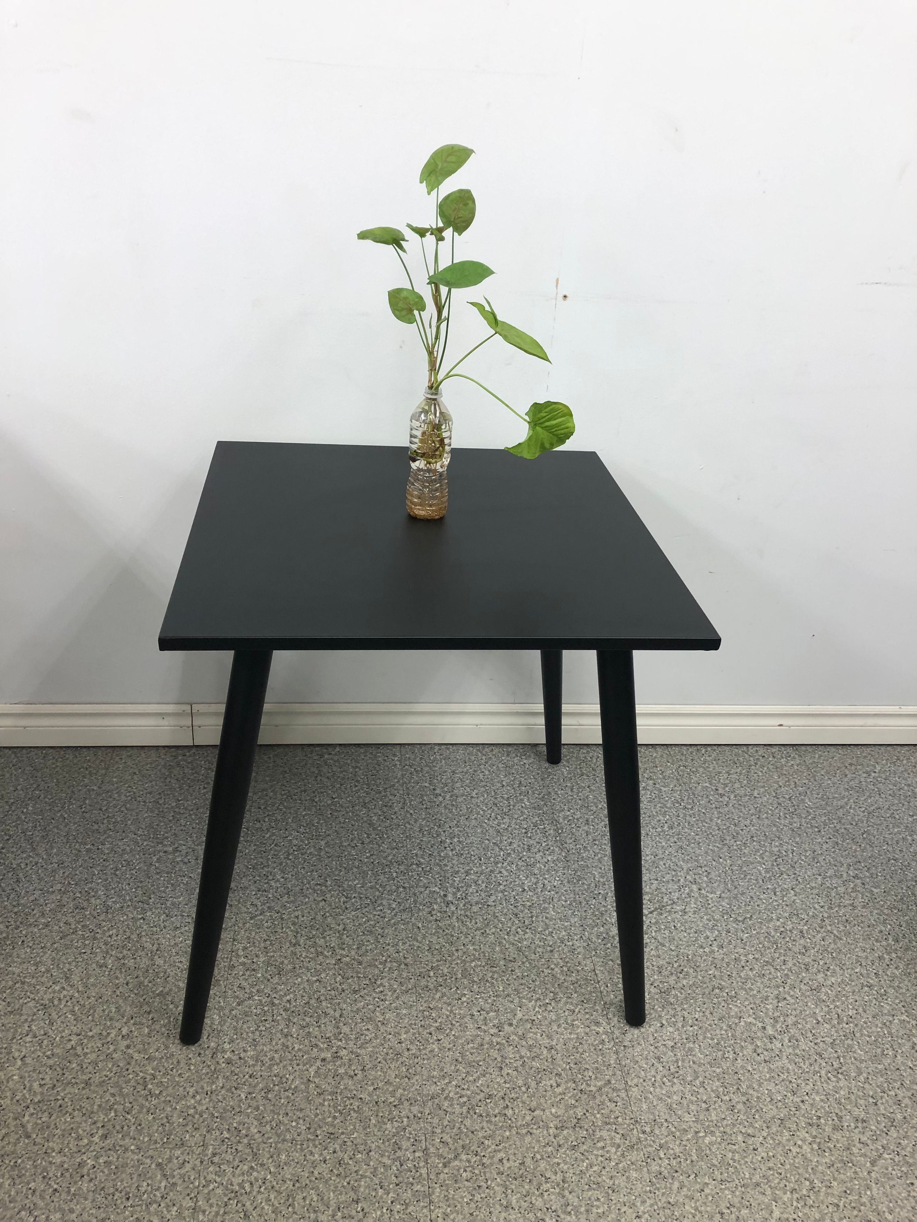 JC0219 High Quality Aluminum Legs+ Carbon Steel Top Table