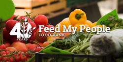Feed My People 40th Anniversary Logo