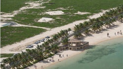 DUNE Defender Martin County, FL Bathtub Beach Concept aerial