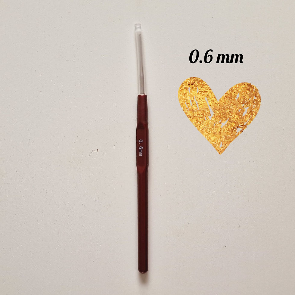 Thumbnail: Crochet Hook/Haaknaald 0.6mm