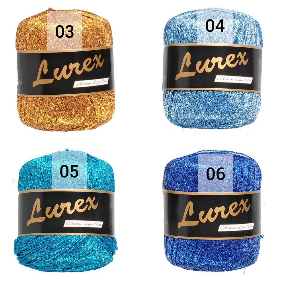 Thumbnail: Lurex Glitter Yarn/Garen Lammy Yarns