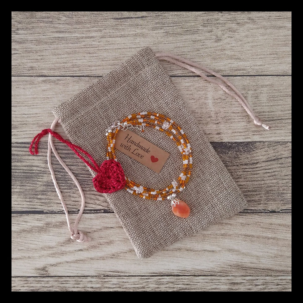 Thumbnail: Jewelry set gemstone in jutelook bag